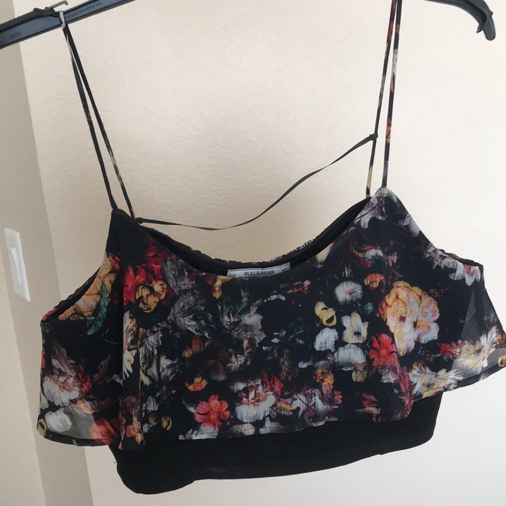 Floral Crop Top